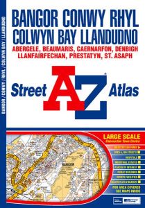 A-Z Street Atlas - Bangor, Conwy, Rhyl, Colwyn Bay & Llandudno