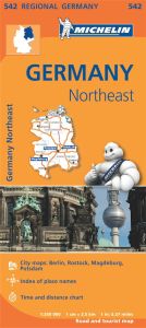 Michelin Regional Map - 542-Germany Northeast