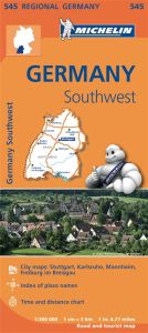 Michelin Regional Map - 545-Germany Southwest