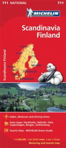 Michelin National Map - 711 Scandinavia, Finland