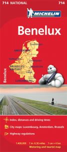 Michelin National Map - 714-Benelux