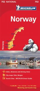 Michelin National Map - 752-Norway