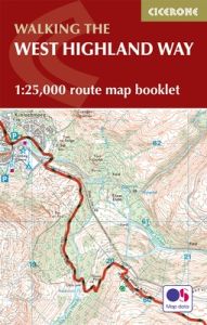 Cicerone - National Trail Map Booklet - West Highland Way (MB)