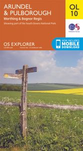 OS Explorer Leisure - OL10 - Arundel & Pulborough
