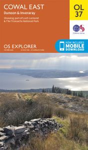 OS Explorer Leisure - OL37 - Cowal East Dunoon & Inveraray