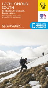 OS Explorer Leisure - OL38 - Loch Lomond South