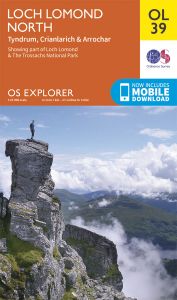 OS Explorer Leisure - OL39 - Loch Lomond North