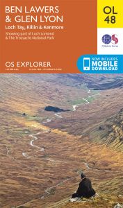 OS Explorer Leisure - OL48 - Ben Lawers & Glen Lyon