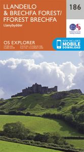 OS Explorer - 186 - Llandeilo & Brechfa Forest