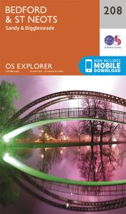 OS Explorer - 208 - Bedford & St Neots
