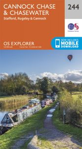 OS Explorer - 244 - Cannock Chase & Chasewater