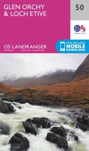 OS Landranger - 50 - Glen Orchy & Loch Etive