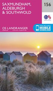 OS Landranger - 156 - Saxmundham, Aldeburgh & Southwold