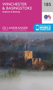 OS Landranger - 185 - Winchester & Basingstoke