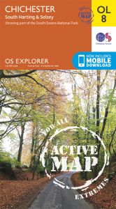OS Explorer Active - 8 - Chichester