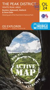 OS Explorer Active - 24 - The Peak District