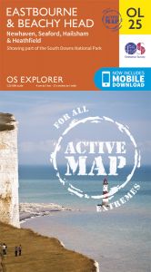 OS Explorer Active - 25 - Eastbourne & Beachy Head