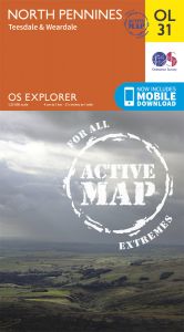 OS Explorer Active - 31 - North Pennines