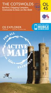 OS Explorer Active - 45 - The Cotswolds