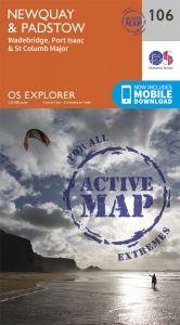 OS Explorer Active - 106 - Newquay & Padstow