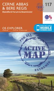 OS Explorer Active - 117 - Cerne Abbas & Bere Regis