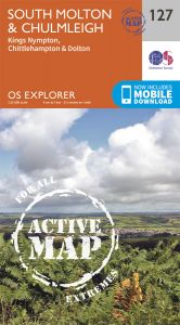 OS Explorer Active - 127 - South Molton & Chulmleigh