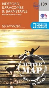 OS Explorer Active - 139 - Bideford Ilfracome and Barnstaple