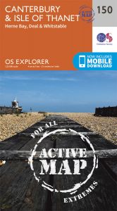 OS Explorer Active - 150 - Canterbury & the Isle of Thane