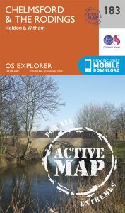 OS Explorer Active - 183 - Chelmsford & The Rodings