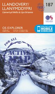 OS Explorer Active - 187 - Llandovery