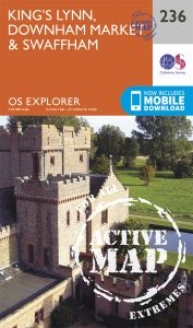 OS Explorer Active - 236 - King’s Lynn, Downham Market & Swaffham