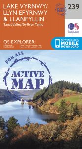 OS Explorer Active - 239 - Lake Vyrnwy & Llanfyllin