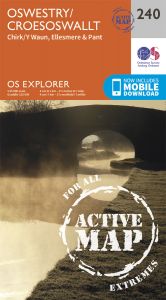 OS Explorer Active - 240 - Oswestry