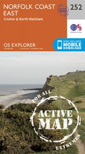 OS Explorer Active - 252 - Norfolk Coast East