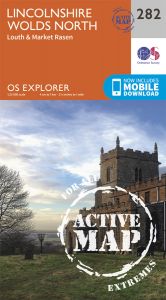 OS Explorer Active - 282 - Lincolnshire Wolds North