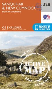 OS Explorer Active - 328 - Sanquhar & New Cumnock