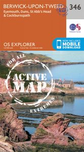OS Explorer Active - 346 - Berwick-upon-Tweed