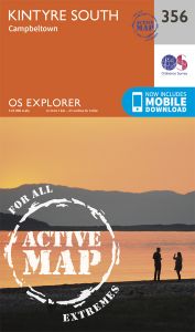 OS Explorer Active - 356 - Kintyre South Campeltown