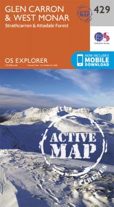 OS Explorer Active - 429 - Glen Carron & West Monar