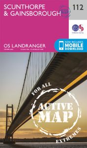 OS Landranger Active - 112 - Scunthorpe & Gainsborough
