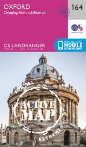 OS Landranger Active - 164 - Oxford, Chipping Norton & Bicester