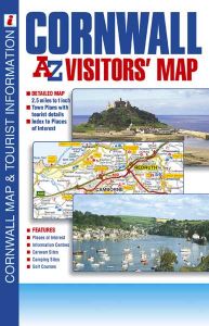 A-Z Visitor's Map - Cornwall