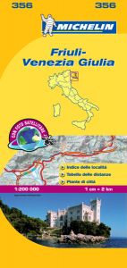 Michelin Local Map - 356-Friuli Venezia Giulia