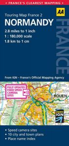 AA - Touring Map France - Normandy