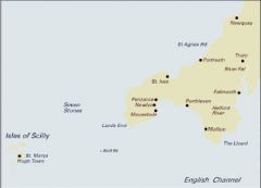 Imray C Chart - Falmouth to Isles of Scilly & Trevose Head (C7)