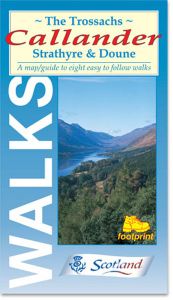 Footprint Maps - Walks Around Scotland - The Trossachs And Callander