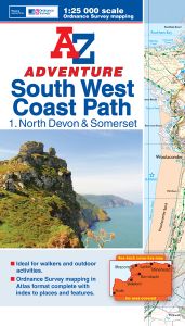 A-Z Adventure Atlas - South West Coast Path North Devon & Somerset (1)