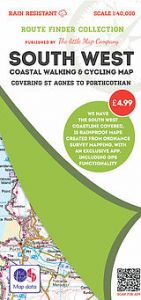 The Little Map Company - Route Finder - St Agnes To Porthcothan