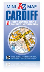 A-Z Mini Map - Cardiff