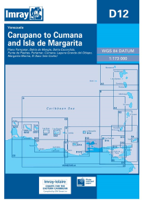 Imray D Chart - Carupano To Cumana & Isla De Margarita (D12)